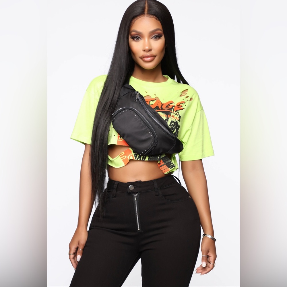 Essential Nylon Fanny Pack - Black